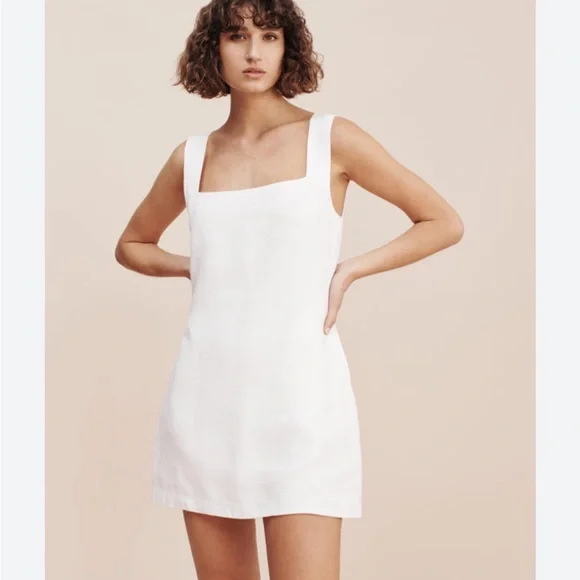 POSSE the Label Alice White Mini Dress new with tags